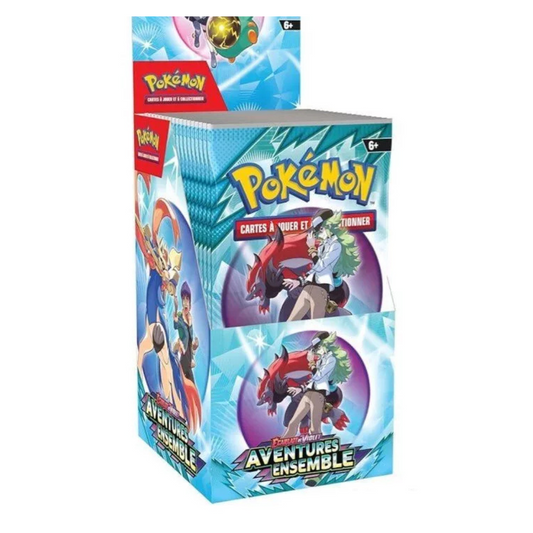 Half Display EV 9 Adventures Sets x18 boosters Française